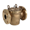 Filtre de boîte à boues Type: 6187 Bronze Rg 10/CuNiFe 3 mm PN4 Bride DN25 Classe de pression de la bride: PN10